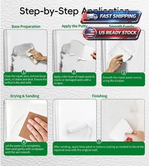 -Drywall-Repair-Kit-Fast-Drying, Wall Mending Agent, 8 Pack Spackle Wall Repair