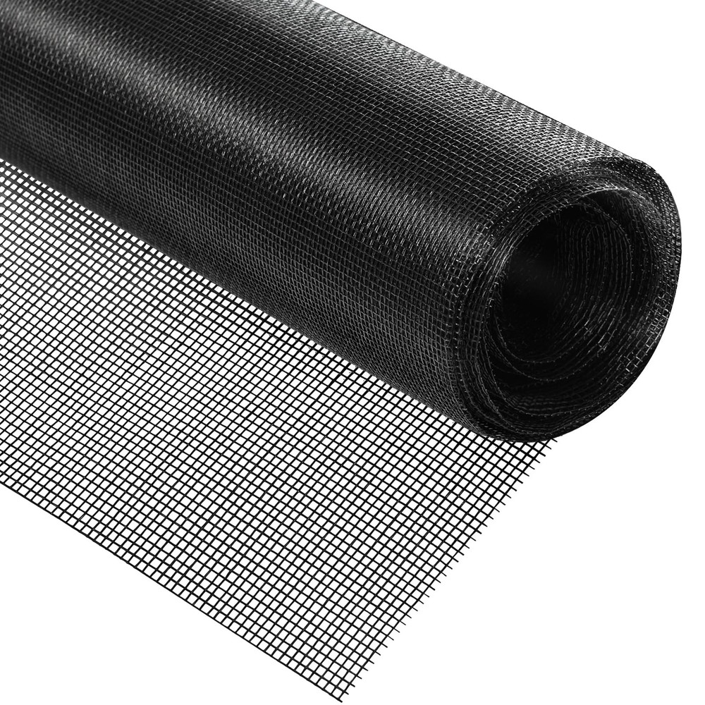 48″x102″ Windows Screen Mesh,Fiberglass Window Mesh, Door Black
