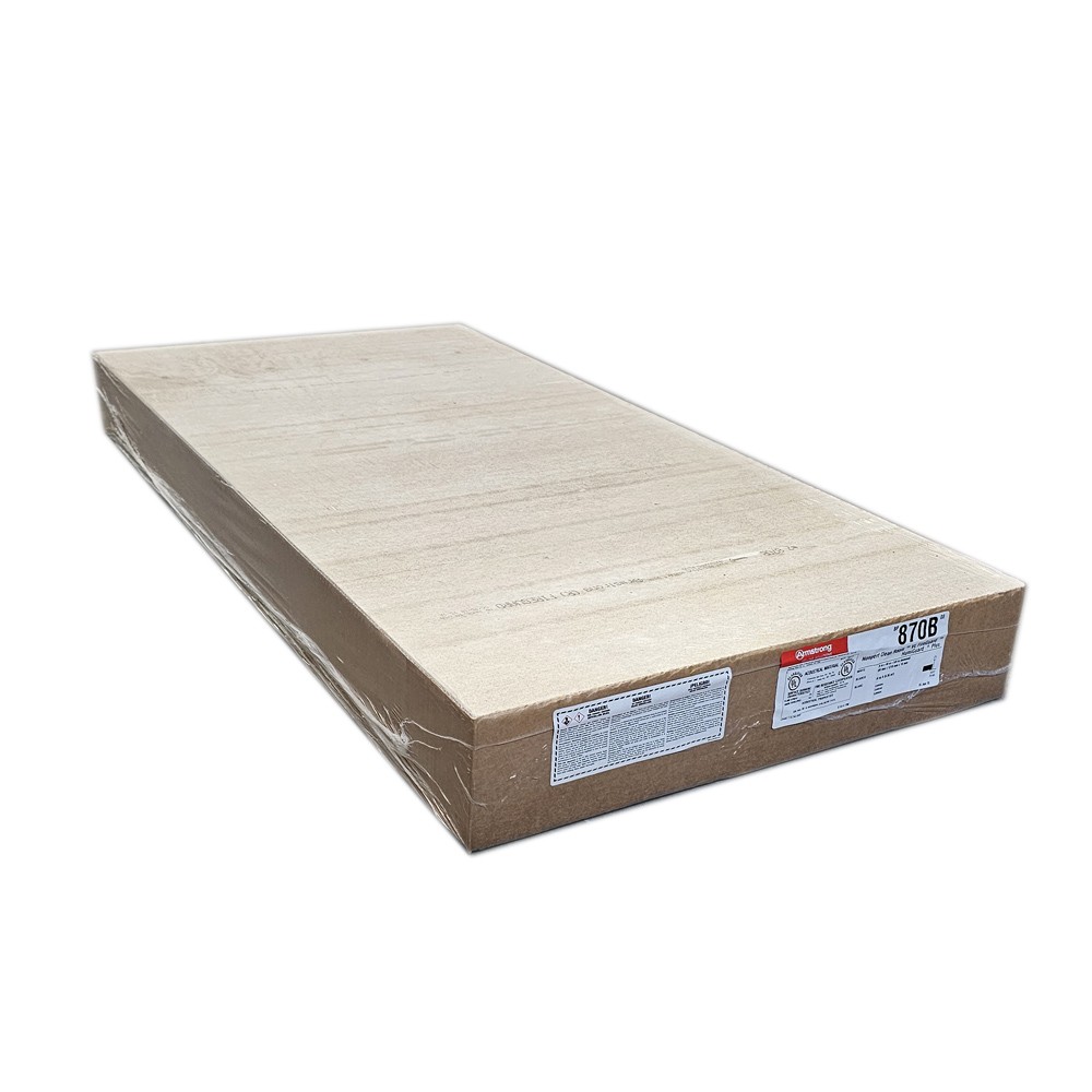 8 NEW Armstrong 870B Clean Room VL Square Lay-In Ceiling Tile 5/8” Thick 24×48