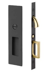 Emtek 2155US19134 arrow Modern Rectlg. 7-1/4″ Privacy Mortise Pocket Door Lock