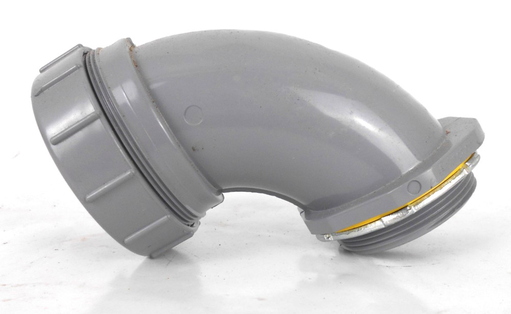2″ NPT ARLINGTON FNMC-B SWEEP 90deg UV RATED PVC LIQUID TIGHT NON METALIC