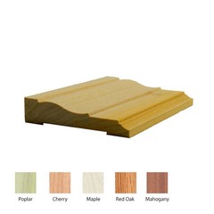 EWCA12 Colonial 3-1/2″ Casing Trim Moulding, 3/4″ x 3-1/2″ Unfinished Solid Hard
