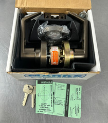 Marks USA Door Lock Leverset – 195AB / US10B Rubbed Bronze 2 3/4″ New Open Box