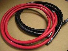 BINKS , 30′ LOW PRESSURE HVLP 3/8″ PAINT 5/16″AIR HOSE ASSY