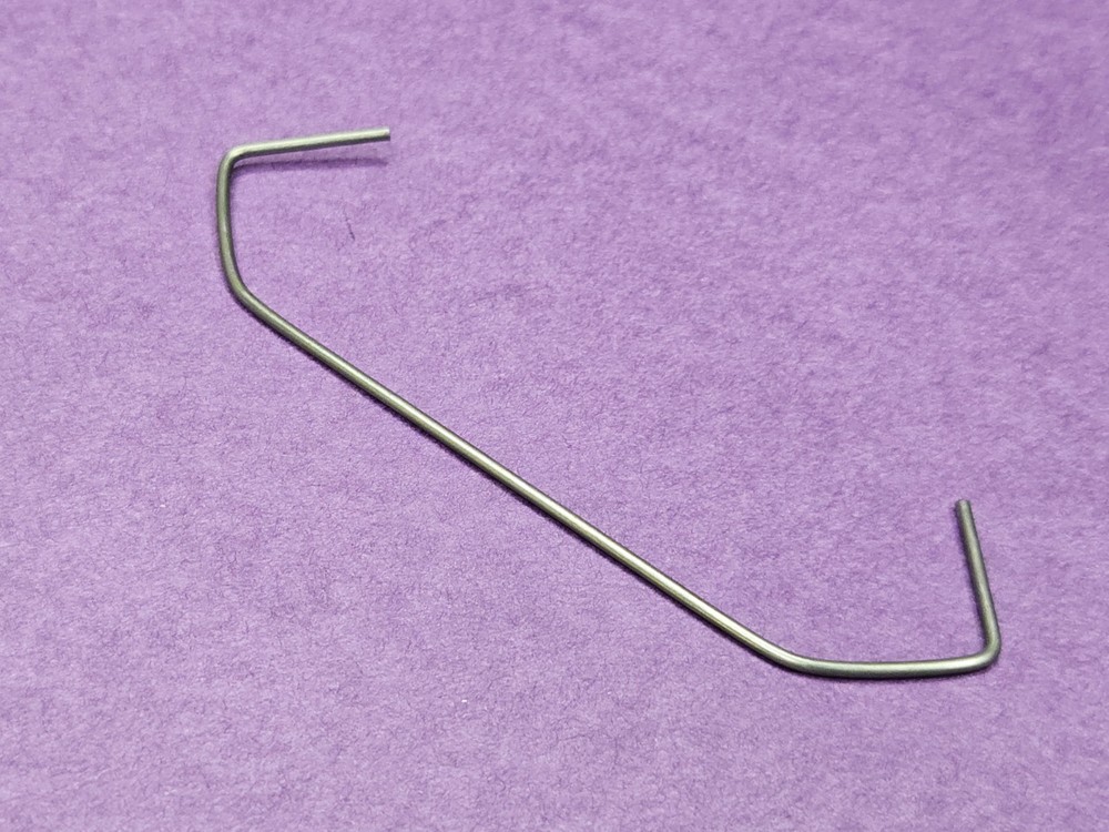 Powder Coating Hooks, Spray Painting Hooks – V Hook .062 x 4″
