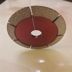 5″ V-Shaped Segmented Crack Chaser Diamond Tuck Point Saw Blade Concrete Marble