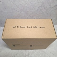 Veise VE029 WiFi Smart Lever Lock, Fingerprint Keyless Entry Door – Matte Black