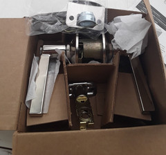 SCHLAGE Satin Chrome, F-Series, F-Series UL P515-302