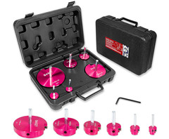 Kit de 6 escariadores para tuberías de plástico para brocas de 1/2″, incluye esc