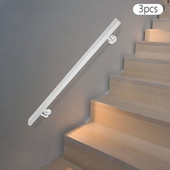 3.05M Stainless Stair Rail 101×9.8cm – Baking Paint Rectangle, Wall Mount US! US
