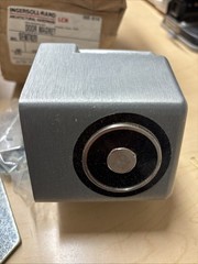 LCN SEM7820 Magnetic Door Holder Recessed Wall Mount, Hold Open Aluminum 689