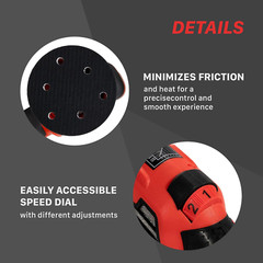 MB8 Pro Dual Action Polisher – 1200W Car Detailing Tool for Paint Protection