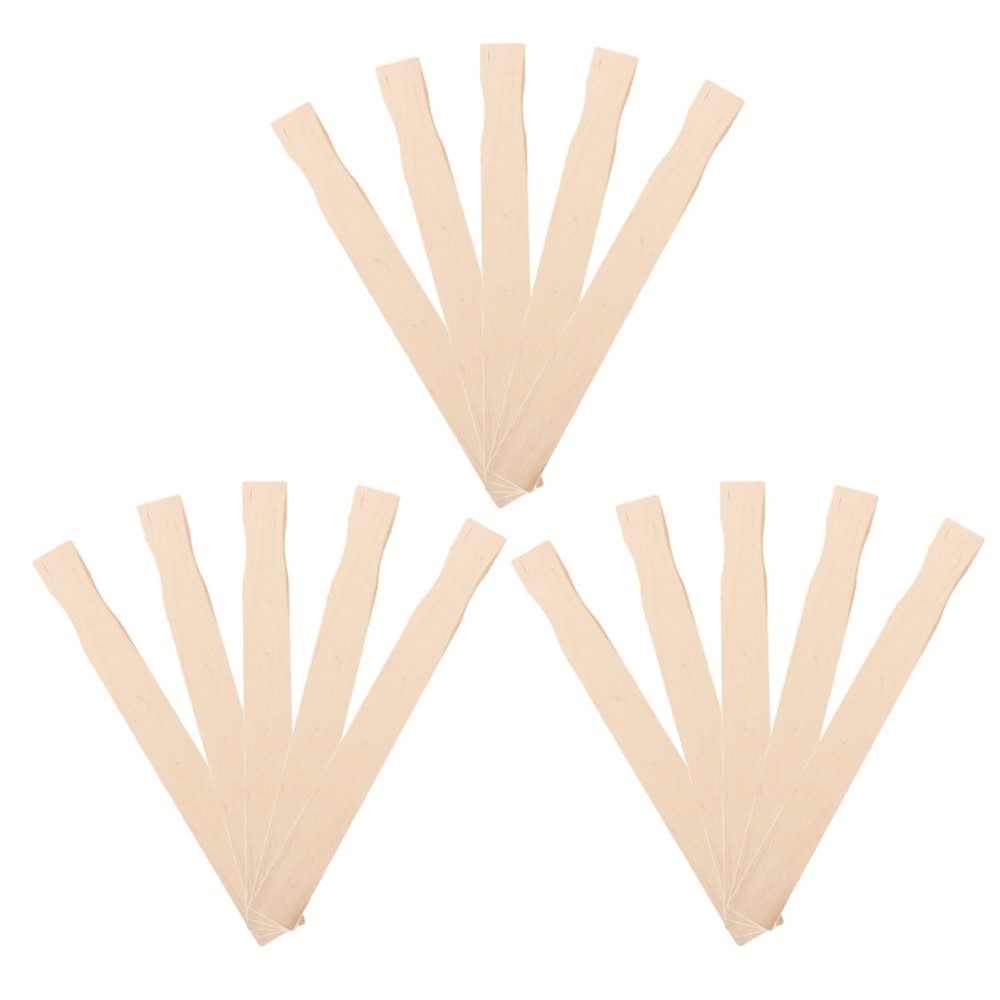 15 Pcs Wooden Stirring Stick Paint Stirrer Sticks Mixing for Epoxy Resin