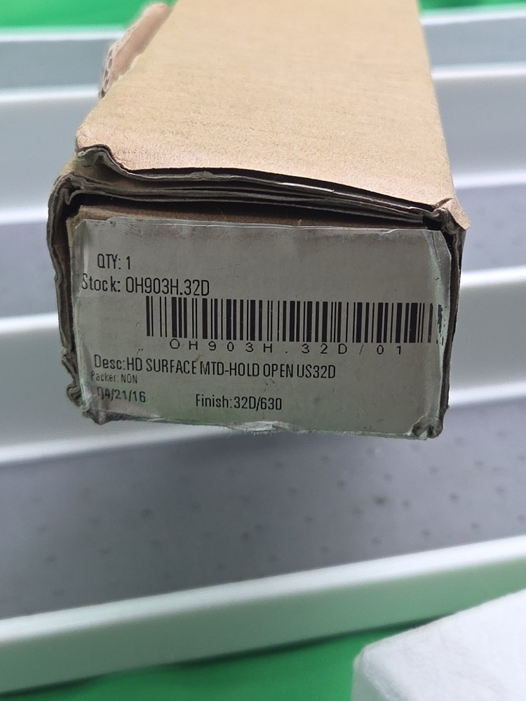 RIXSON Assa Abloy OH903H.32D HEAVY DUTY OVERHEAD SURFACE MOUNT DOOR STOP New