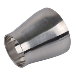 Sanitary Grade Stainless Steel Welded Reducer Adapter for Fittings 1 2 3 Sizes