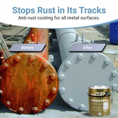 Rust Bullet Industrial Metal Gray 1 Quart Rust Preventive Coating Industrial Mar