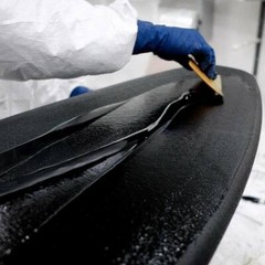 BLACK EPOXY RESIN 4 COATING FLOORS & TABLE TOPS -BLACK GEL COAT 4 BOATS & MOLDS