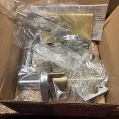 STOREROOM LOCKSET Falcon T581P6 LAT626 Satin Chrome New in Box With Keys