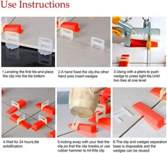 Tmeeihnss 4000Pcs Medium Size Leveling Spacer Set – Leveling System