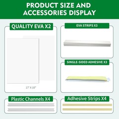 Window Air Conditioner,Side Insulated Foam Panel, Summer/Winter Heat and Draft I