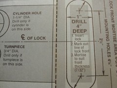 Marks 3/4″ Diameter Turnpiece Mortise Deadlock 30 With Cylinder & Keys