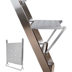 Penitue Foldable Ladder Platform Anti-Slip Stable Work Platform Attachment Tool