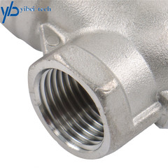 Heavy Duty Wheel Handle DN15 1/2″ NPT Stainless Steel Female Threaded Gate Valve