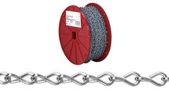 #14 Jack Chain 200ft Zinc Plated Steel 0.08in Reel Light Duty Chain