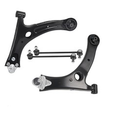 Front Lower Control Arms w/Ball Joints Sway Bars 2014-2022 Toyota Corolla K90433