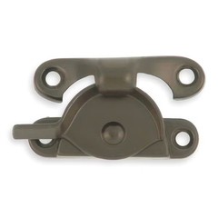 Manufacturer Varies Window Latch,Black,5/8 in L,1 11/16 in W 1XMR6 Manufacturer