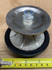 Radius Bullnose Diamond Thread Router Bit for Granite Concrete Stone New.