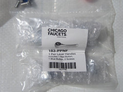 CHICAGO FAUCETS 802-VABCP LAVATORY FAUCET (NOS)