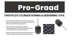 Pro-Graad TwistFlex Cylinder Hone | 4-1/4” 240SC Flexible Cylinder Honing &…