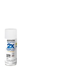 Rust-Oleum 331181 Painter’s Touch 2X 12 Ounce (Pack of 1), Ultra Matte White