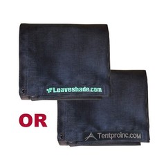 Leaveshade Dump Truck Mesh Tarp 8’X18′-Tentproinc Heavy Duty Cover with 6” P…