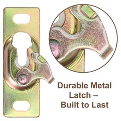 Pocket Door Commercial Grade Hanger Fits Johnson Part Replacemnt, Brush Gold