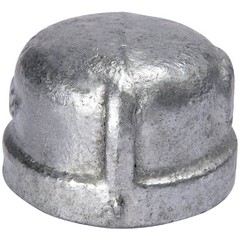 Southland 1-1/4 In. Malleable Iron Galvanized Cap 511-406HN Southland 511-406HN