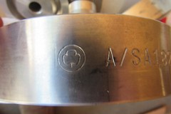 Weld Neck Flange Stainless Steel 1/2″ Class 2500 Schedule 160 Raised Face F316/L