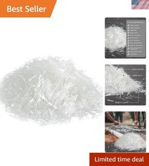 Commercial Grade Fiberglass for Concrete Anti-Cracking & Impact Resistance – 1lb