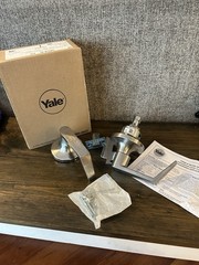 Yale 5401LN AU Passage Lever Set 626 Cylindrical Lever Lock