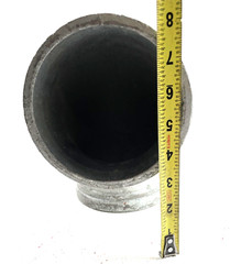 Anvil Gruvlok Style 7050 5″ Galvanized 90-Degree Elbow Grooved End Pipe Fitting
