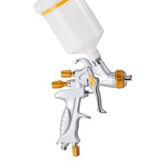 HVLP Gravity Feed Spray Gun, 600ml Cup, 1.3/1.4/1.7mm Nozzles