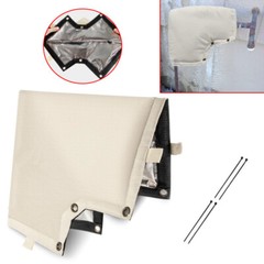 Backflow Preventer Insulated Cover for Winter Water Well Pumps Freeze Protection
