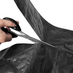 4x250ft 0.17mm Heavy Duty Black Plastic Sheeting & Vapor Barrier