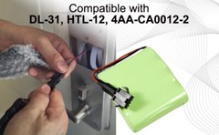5-Pack HQRP 6V Battery for DL-31 HTL-12 4AA-CA0012-2, Secure Lox S717 Hotel Lock