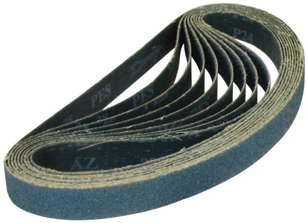 1-1/2 x 30″ Zirconia Pipe POLISHER Sanding Belt 10 each: 120 180 320 Grit-30 PCS