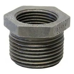 Anvil 0361332000 Hex Bushing Hex Bushing, 1-1/4″ X 1″ Pipe, Mnpt X Fnpt, Black