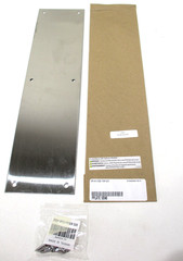 Ives 8200 4 X 16 In Stainless Steel Door Push Plate US32D