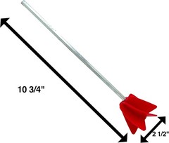 Multi-Use Paint Mixer Drill Attachment – Even Flow Paddle for Consistent Mixing
