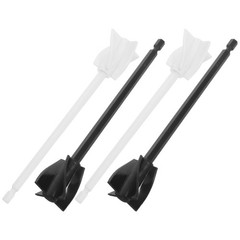 4 Pcs Epoxy Resin Drill Mixer Attachment Spiral Paint Stirring Tools